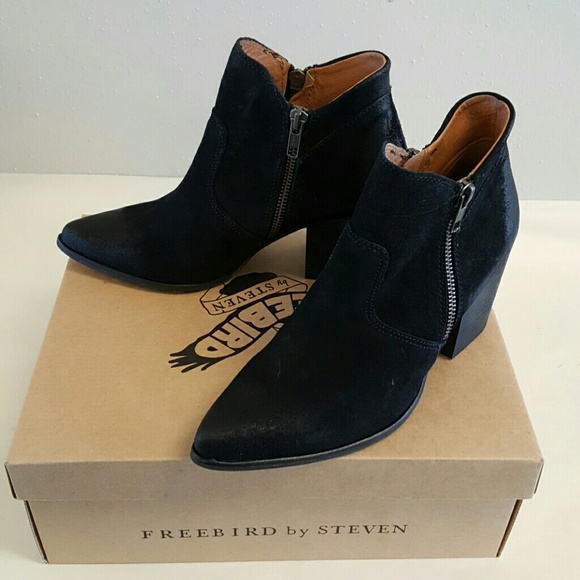 🚫SOLD🚫 Freebird by Steven Rock Ankle Boots Sz 6 - Picture 4 of 8