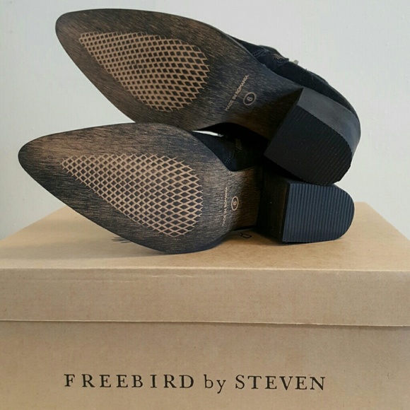 🚫SOLD🚫 Freebird by Steven Rock Ankle Boots Sz 6 - Picture 5 of 8