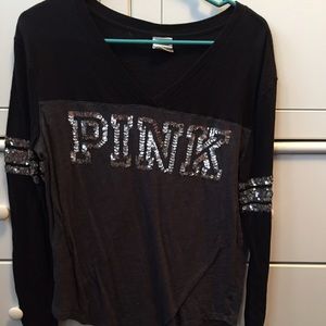 Pink Victoria's Secret long sleeve