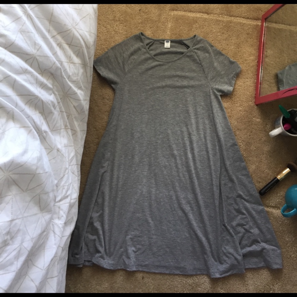 Swing-style above knee dress