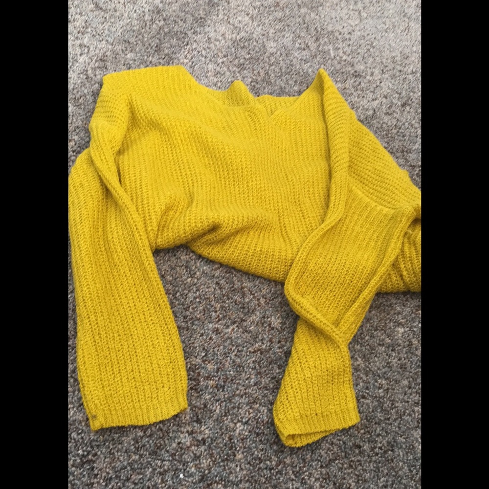 Knit sweater.  Tunic like