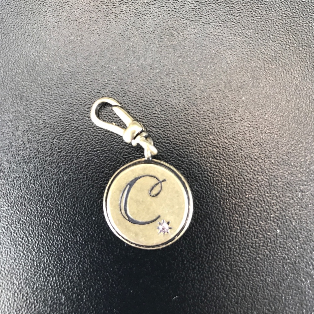 Chloe and Isabel gold "c" charm
