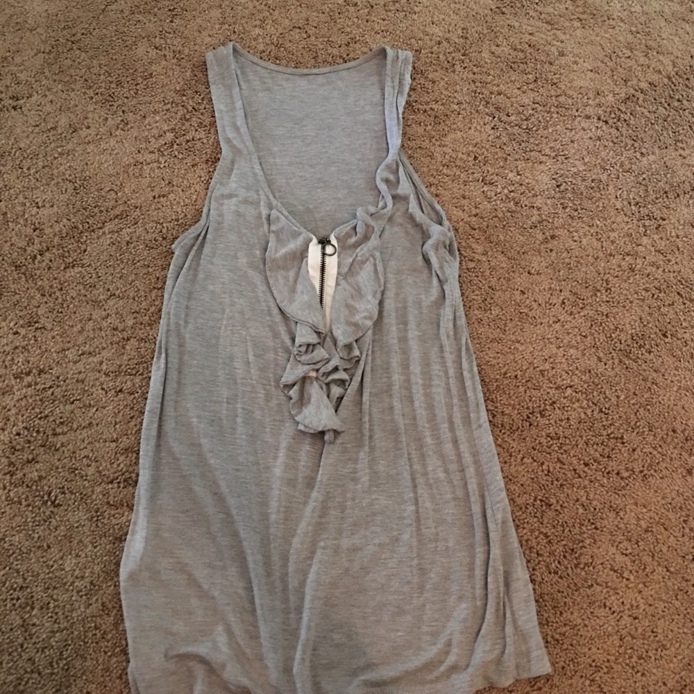 Adorable zipper tank top