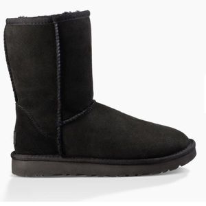 Short Black Classic Uggs NWOT