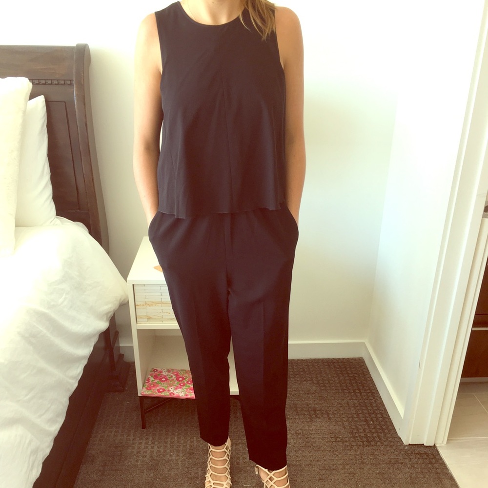 Club Monaco open back jumpsuit!
