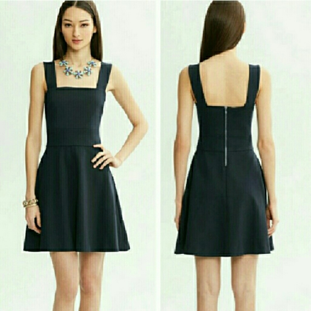 Banana republic milly collection navy dress