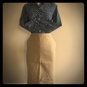 ❤️Merona khaki skirt