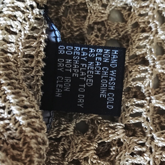 Champagne crocheted summer top - Picture 7 of 7