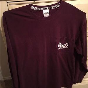 VS Pink long sleeve tee