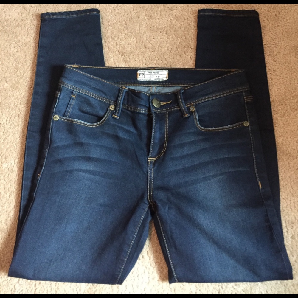 Free People skinny jeans!