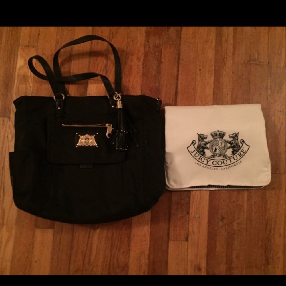 Juicy couture diaper bag