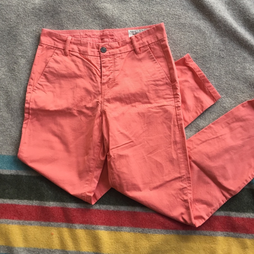 FRIDAY FLASH SALE ALLSAINTS Coral Chinos