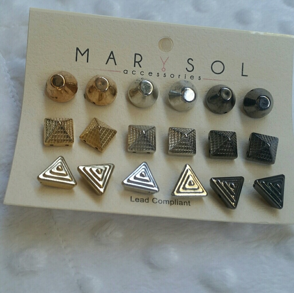 Stud earrings