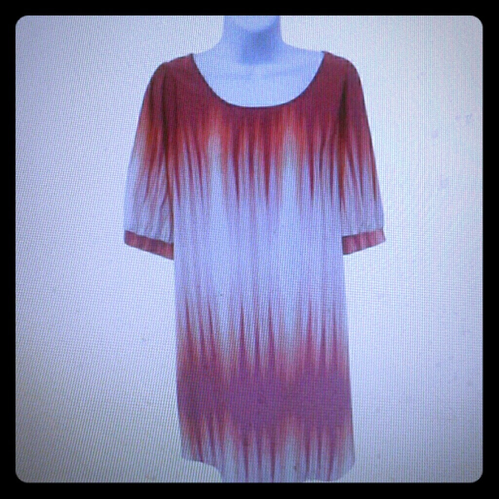 Peach love cream dress size medium junior