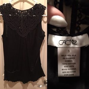 Black Cache Top