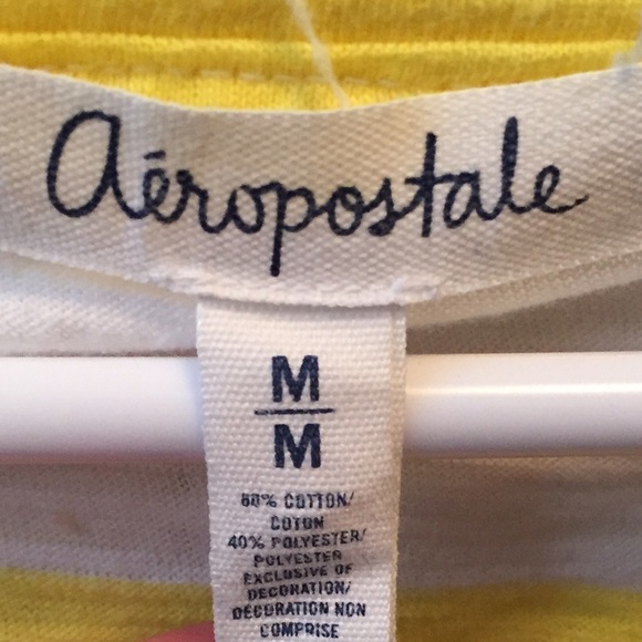 Yellow & white quarter sleeve - Picture 2 of 2