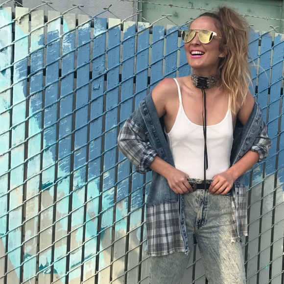 LAST 2️⃣ Mixed Plaid Button Up - Picture 5 of 6