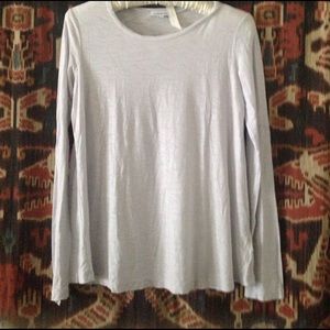 James Perse size 3 lightest blue t shirt