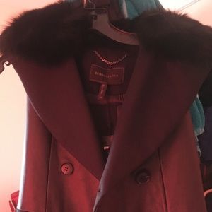 Bcbg woman's sleeveless jacket