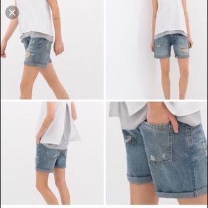 Jean shorts ZARA