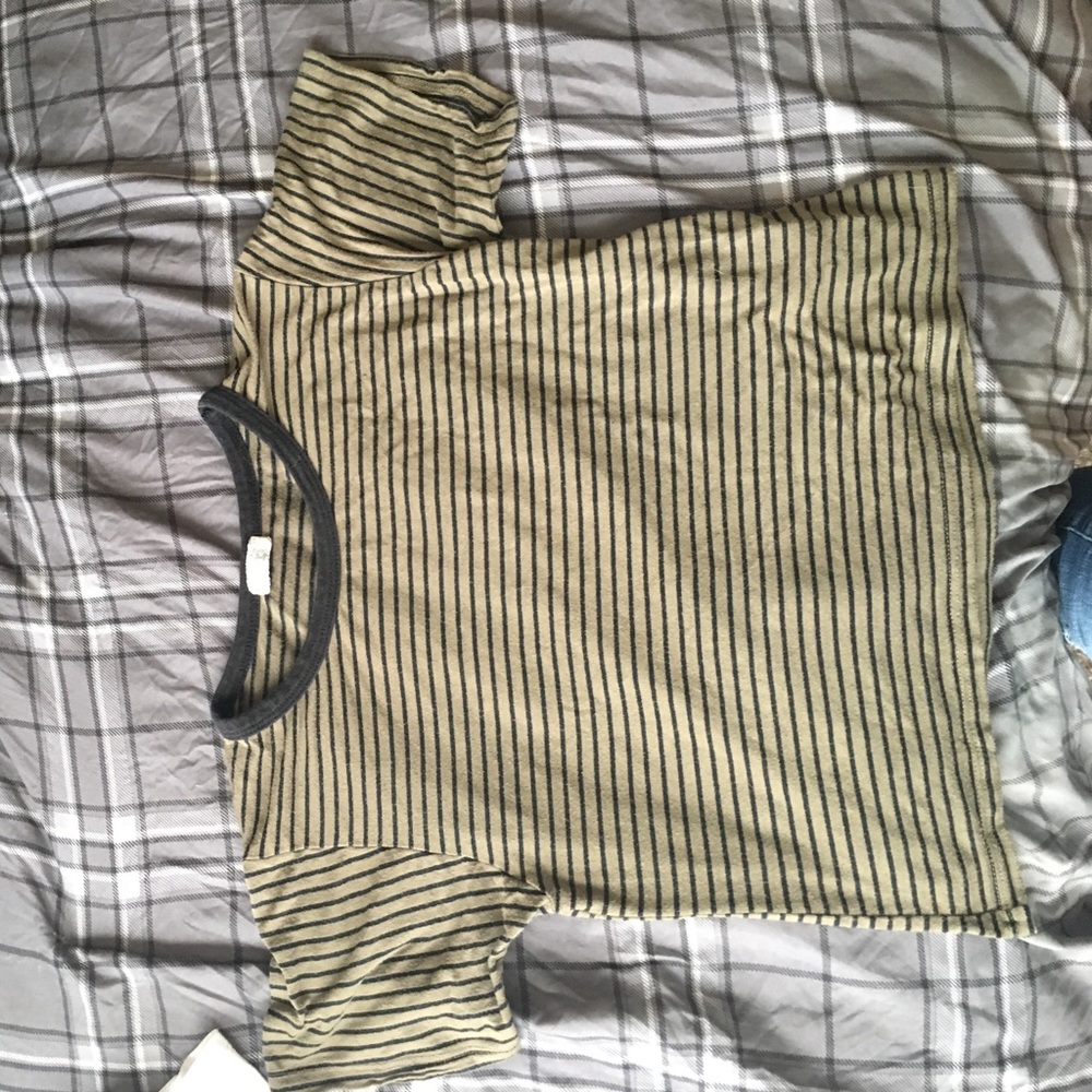 Striped Crop Top