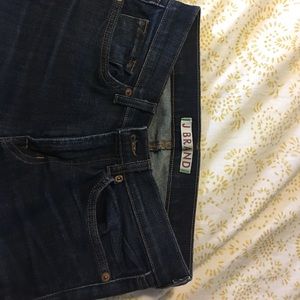 J Brand size 27 dark wash boot cut jeans