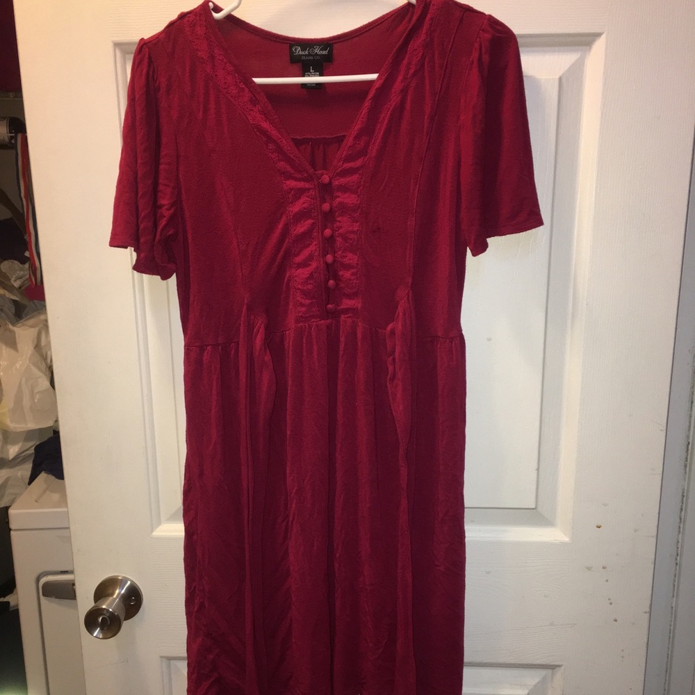 Mulberry pink dress