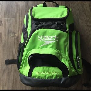 Speedo Teamster 25L backpack lime green