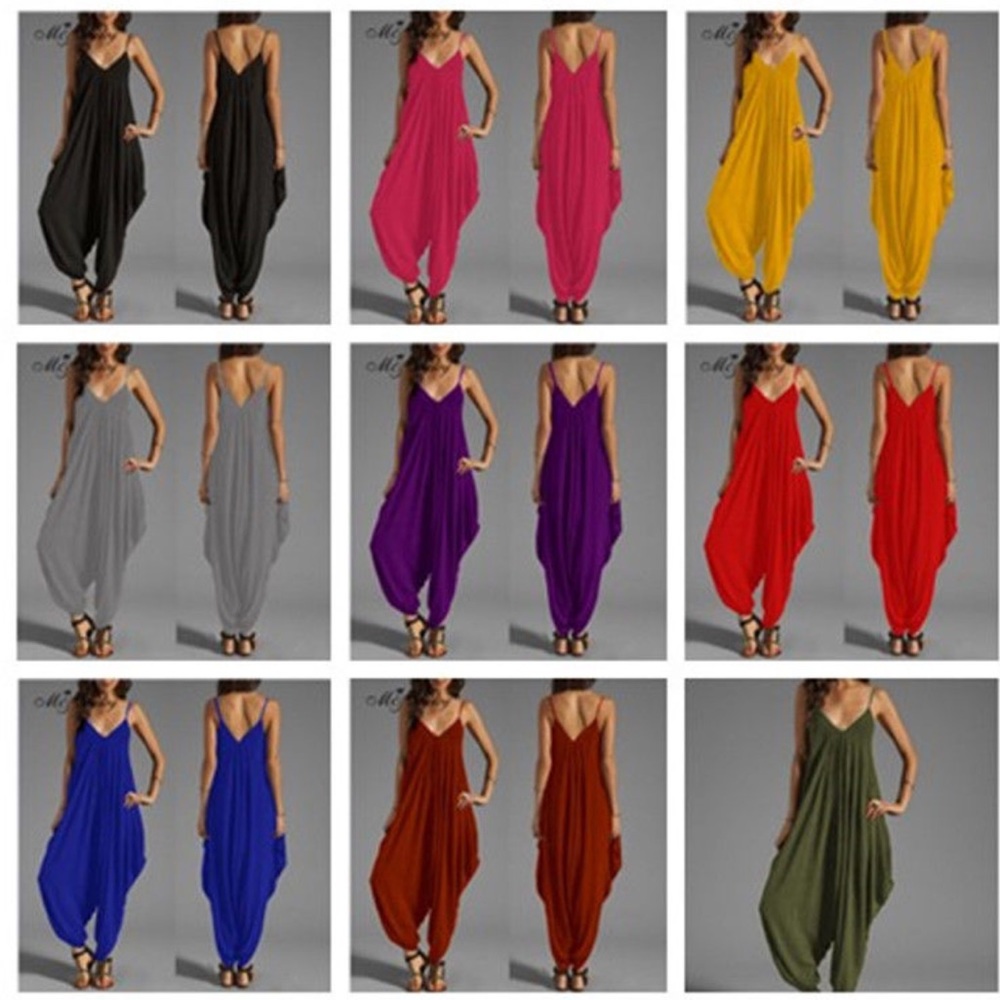 ELEGANT HAREM BOHEMIAN JUMPSUIT ROMPER🔥✔️ - Picture 5 of 8