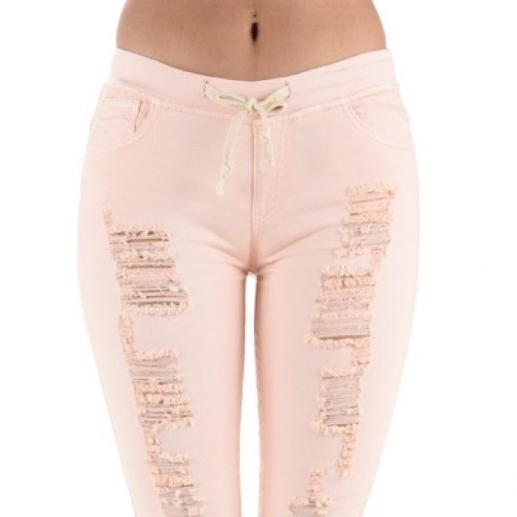 🆕 Destroyed Twill Joggers - Picture 3 of 5