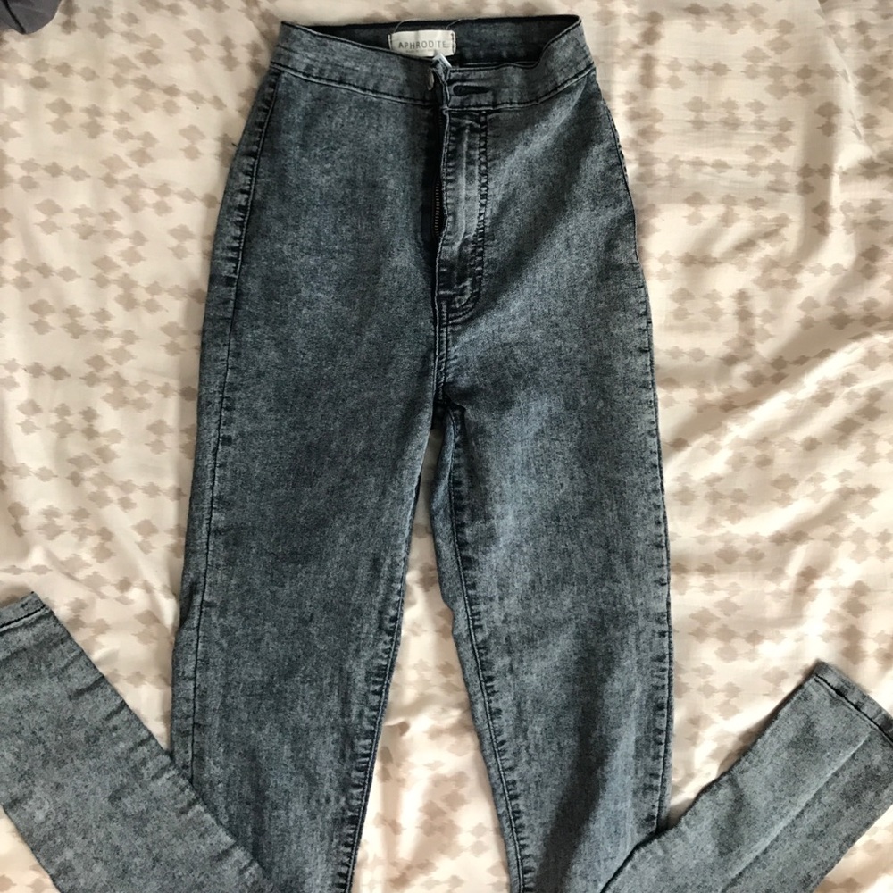 High waist denim