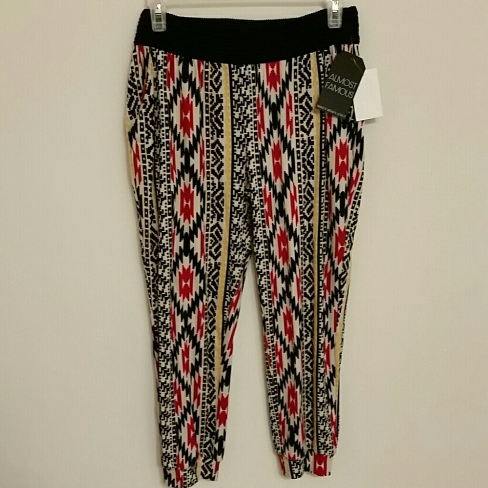 Abstract Hammer Pants