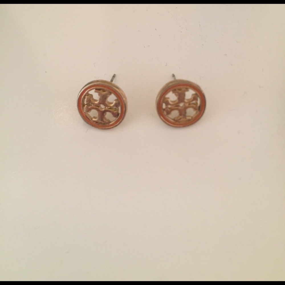 Tory burch stud earrings