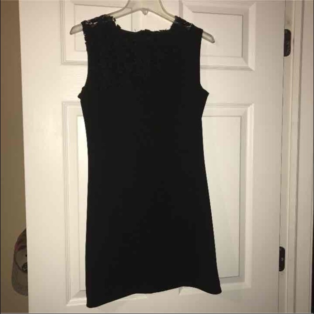 Black cocktail dress