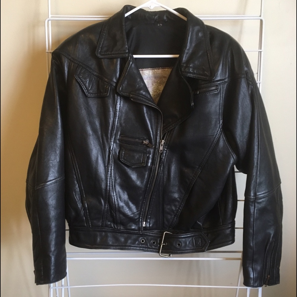 SOLD Foxrun vintage leather jacket