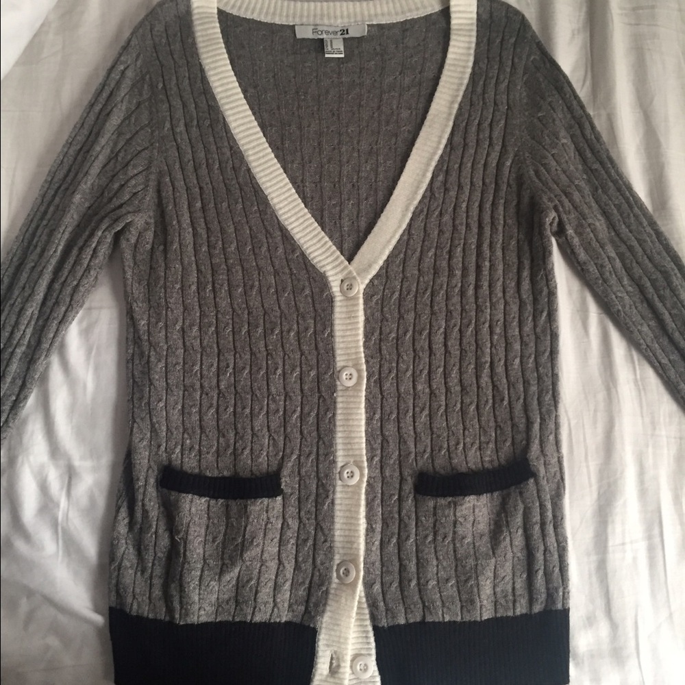 » P « Forever 21 Menswear Cardigan