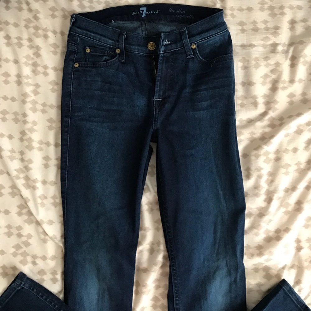 Blue denim