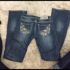 Rock and roll cowgirl jeans