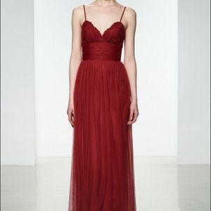 Long Red Dress