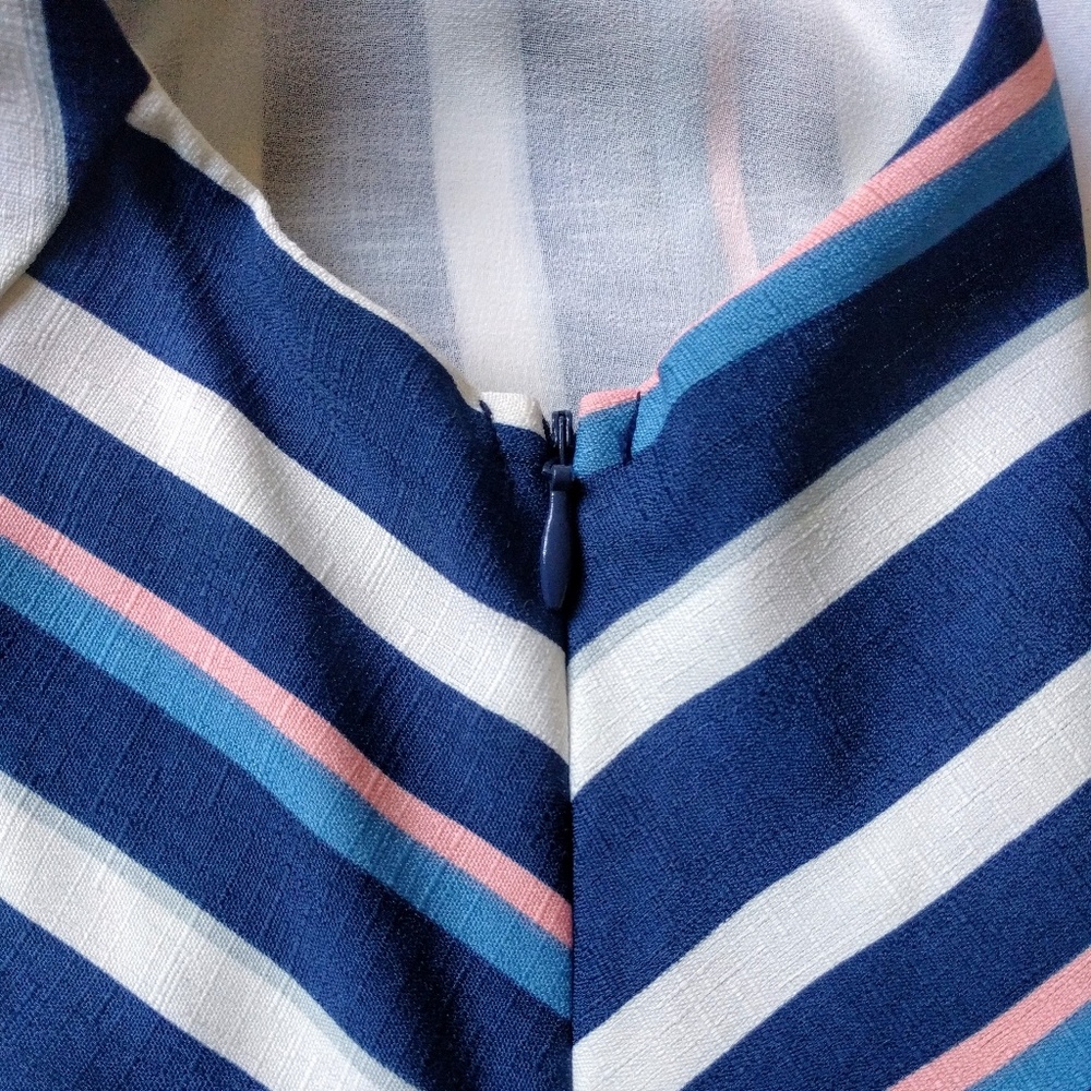 Greylin striped peplum top - Picture 5 of 5