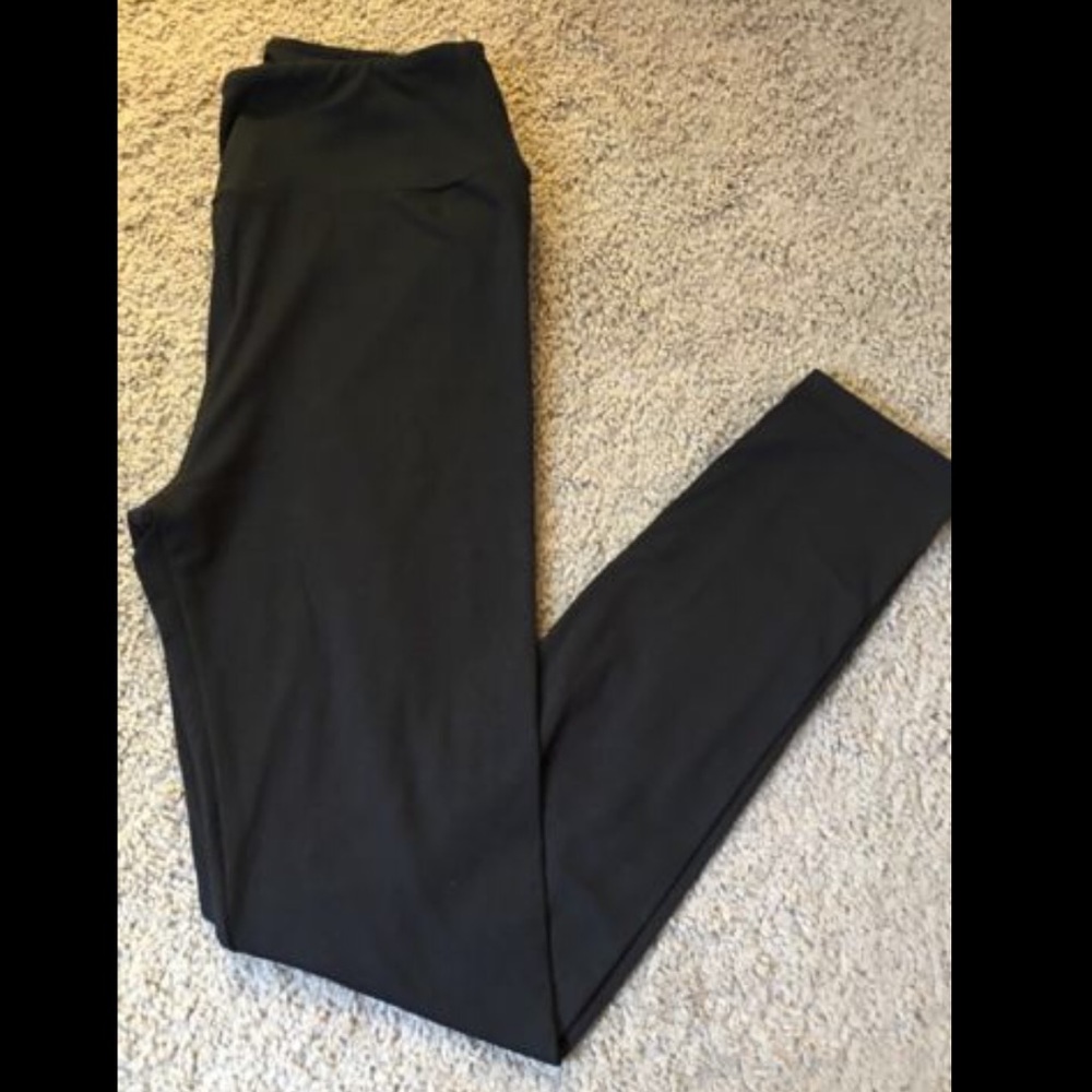 LulaRoe OS unicorn black leggings