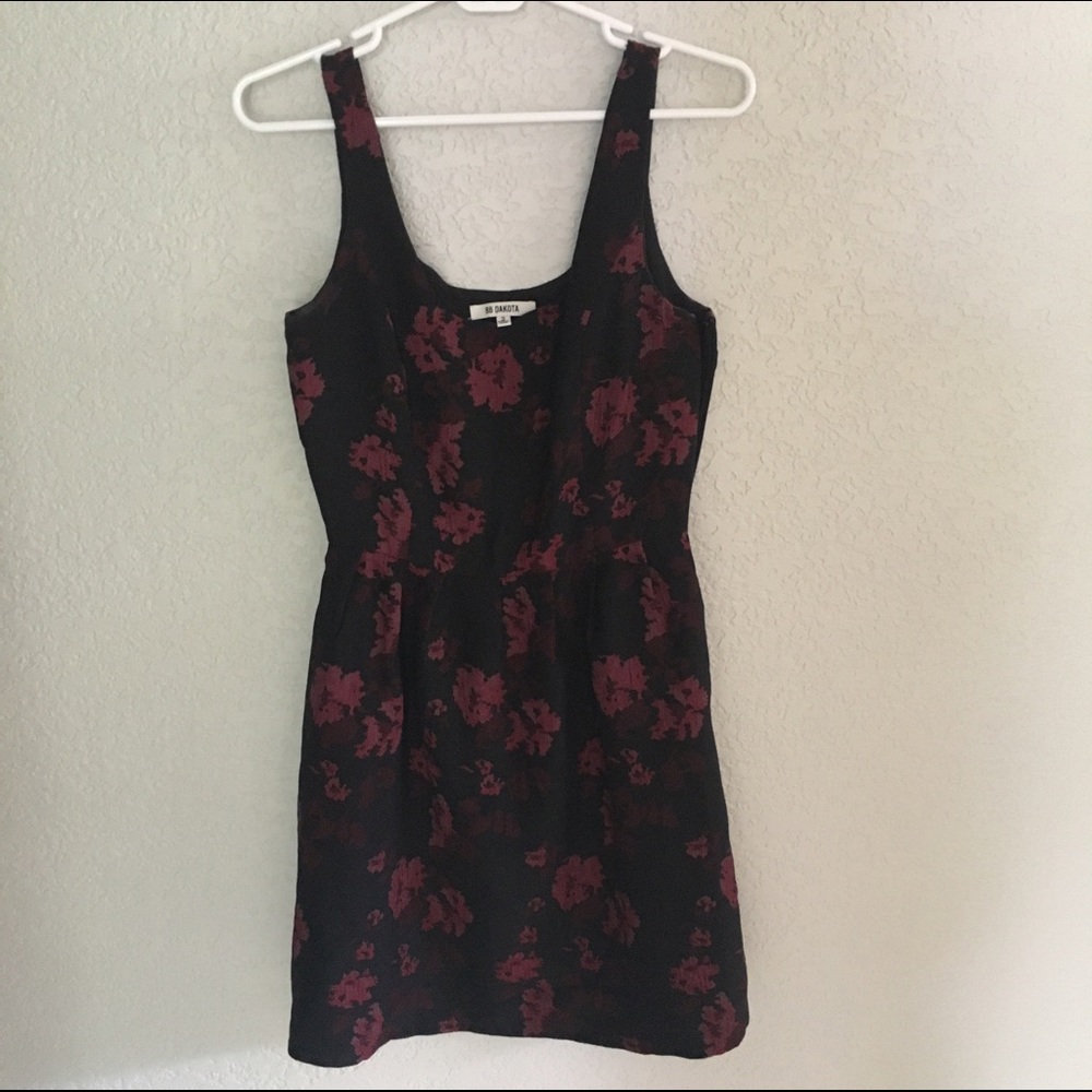 BB Dakota peplum tank dress