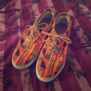 African Print Low-tops