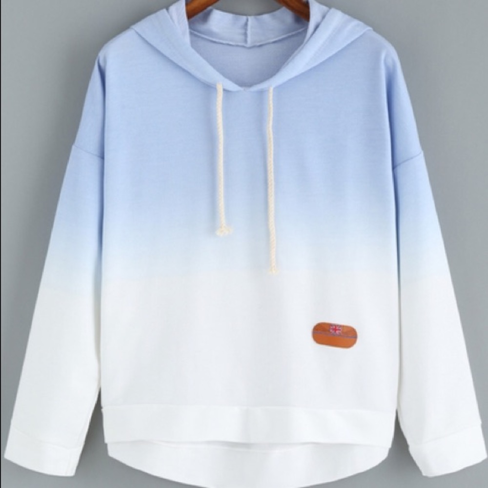 🚫BUY ONE GET ONE 1/2 OFF🚫Blue and white hoodie