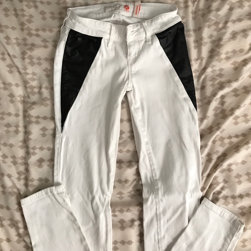 White jeans