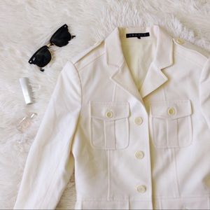 Theory Jackets & Coats - THEORY beige military style blazer Theory Jackets & Coats - THEORY beige military style blazer