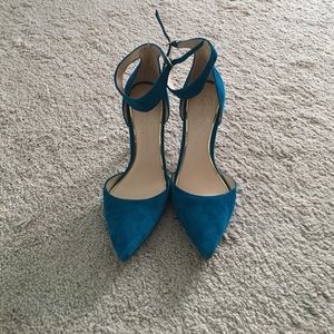 Teal Jessica Simpson Heels