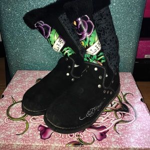 ed hardy boots