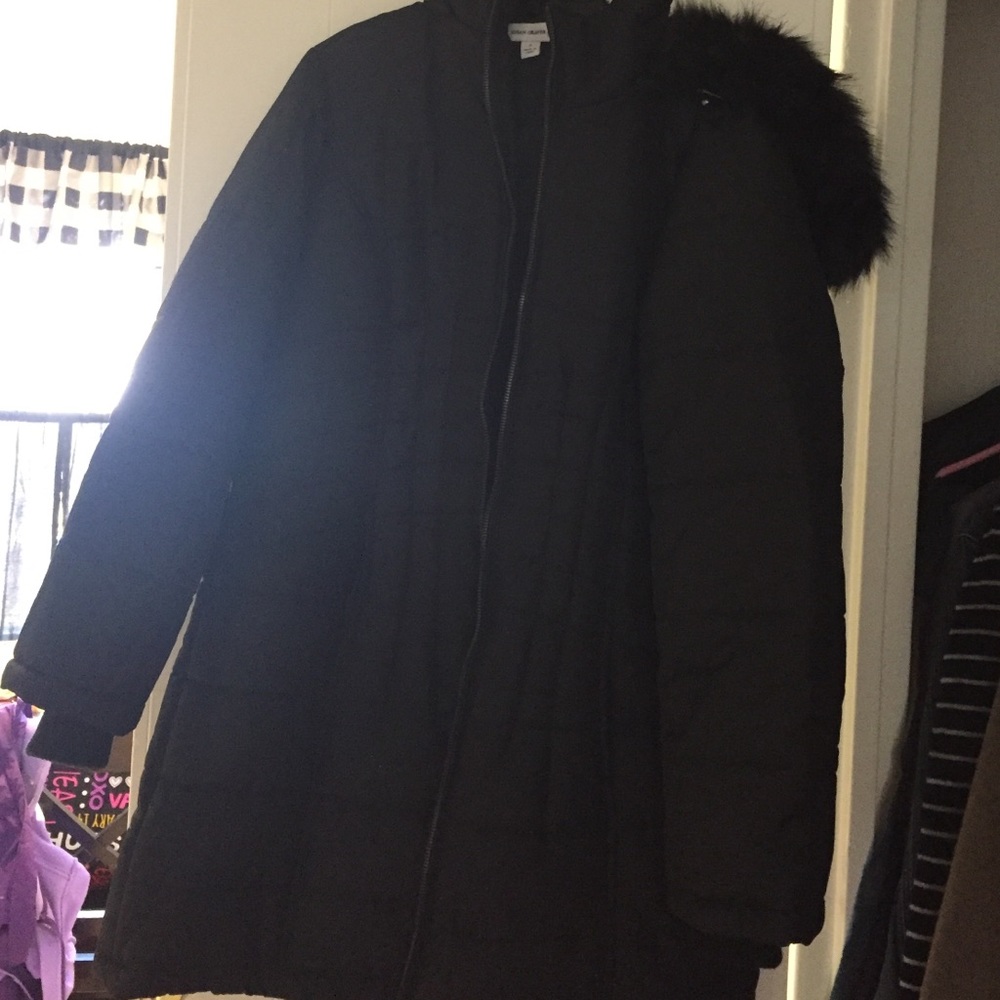 Black winter jacket