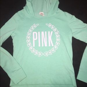 Seafo green PINK hoodie